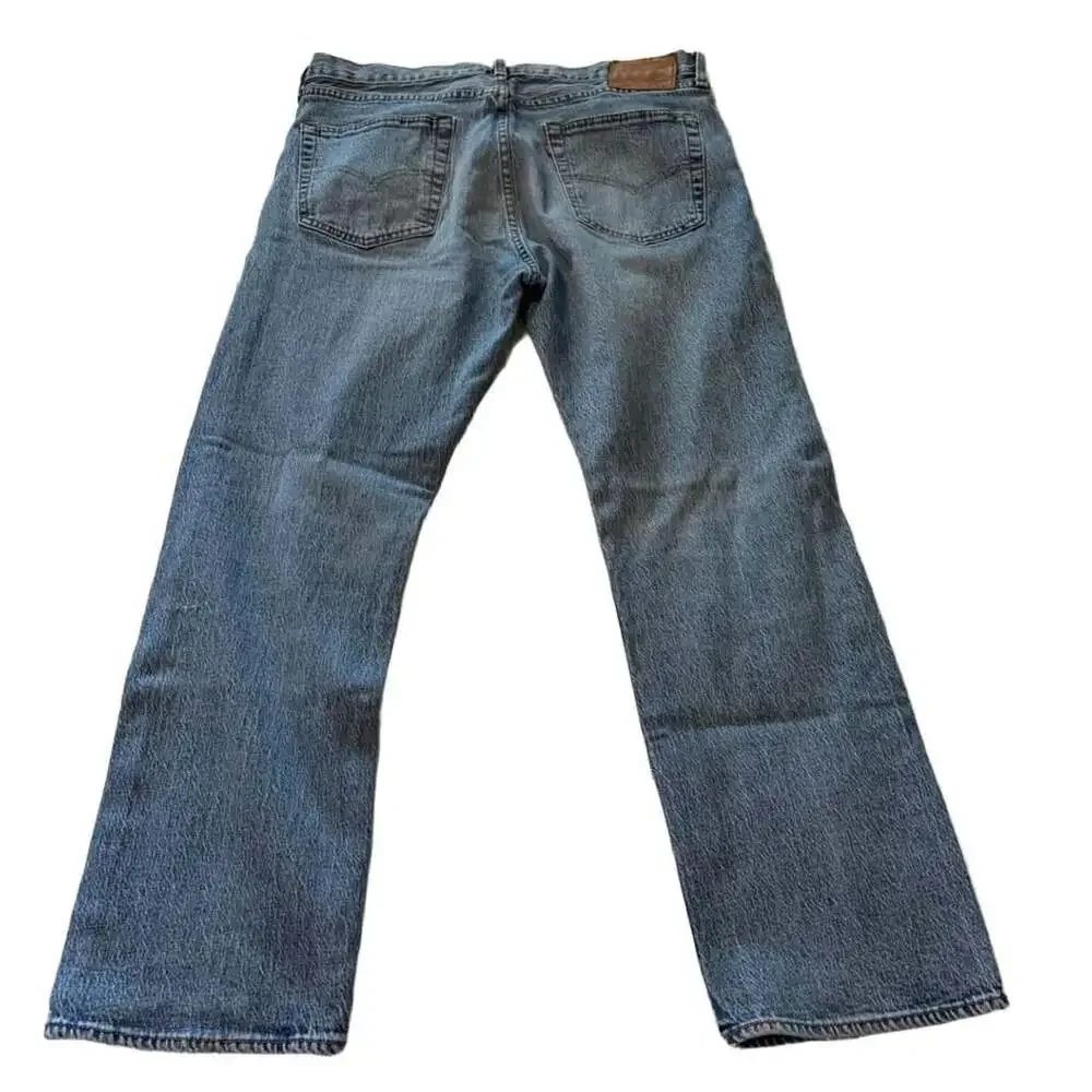Levi's 501 '93 Size W36 L30 Blue Denim Button Fly Straight Jeans